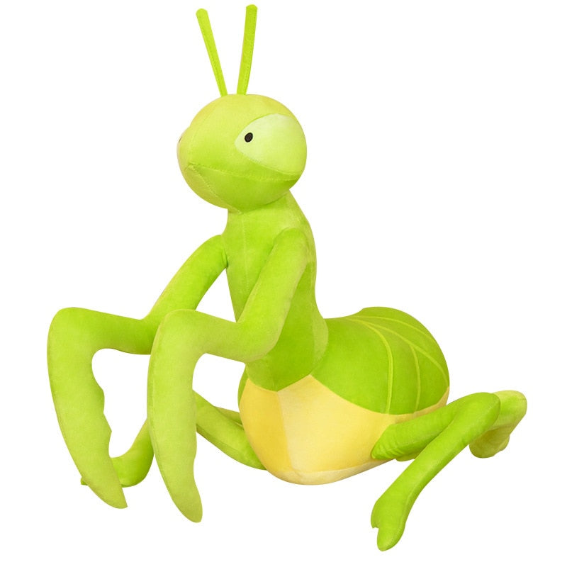 Simulation Green Mantis Plush Stuffed Animal Plush Toy Soft Toy Stuffed Toy Cuddly Toys Gifts for Kids