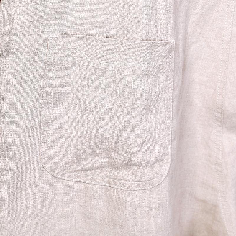 Single Breasted Solid Color Loose Jumpsuit