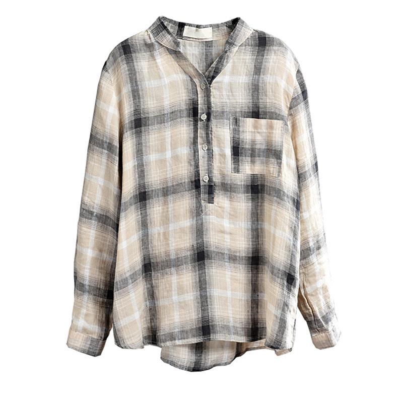 Single Breasted Women Spring Loose Shirt