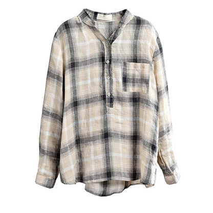 Single Breasted Women Spring Loose Shirt