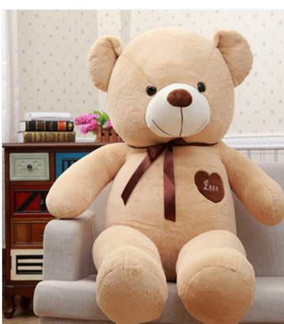 Skin Big Sale 200cm Colorful Giant teddy bear Skin Plush Soft Toy Stuffed Baby Kids baby Pillows Toys For Children free shipping