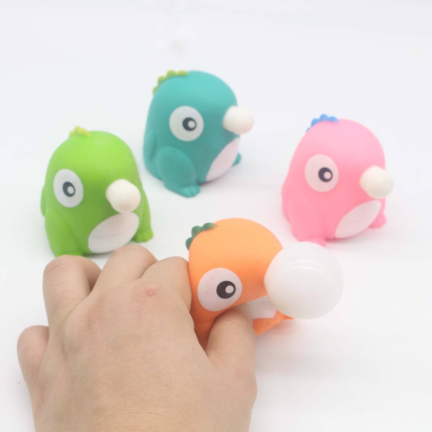 Soft / Spit Bubble Duck / Bubble Blowing Decompression Bubble Dragon Toys / Children Decompression Toys