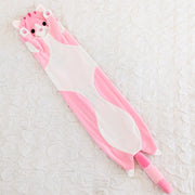 Pink leather shell
