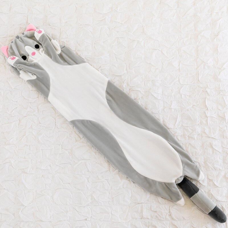 Soft/cute/plush/long Cat/pillow/cotton Doll Toy Leather Shell Plush Nap Pillow Christmas Gift Girl Birthday Gift