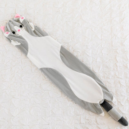 Soft/cute/plush/long Cat/pillow/cotton Doll Toy Leather Shell Plush Nap Pillow Christmas Gift Girl Birthday Gift