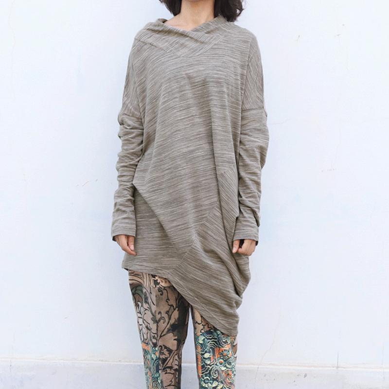 Buykud Soft Comfort Irregular Bottoming Shirt