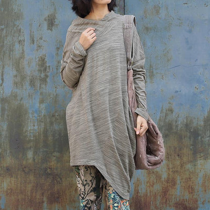 Soft Comfort Irregular Bottoming Shirt