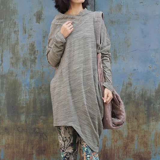 Buykud Soft Comfort Irregular Bottoming Shirt