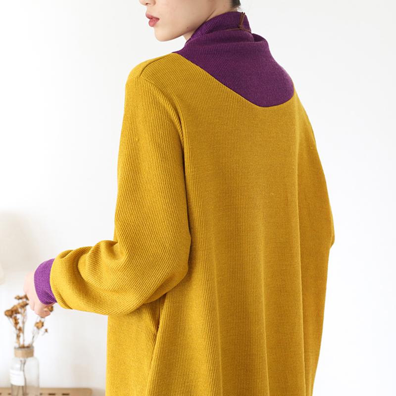 Solid Color Casual Elegant Knit Dress