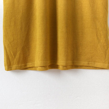 Solid Color Casual Elegant Knit Dress