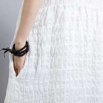 Solid Color Charming Spliced Comfortable Dress