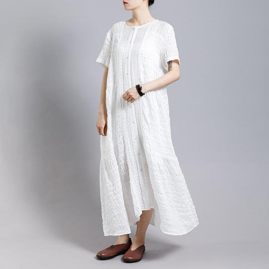 Solid Color Charming Spliced Comfortable Dress