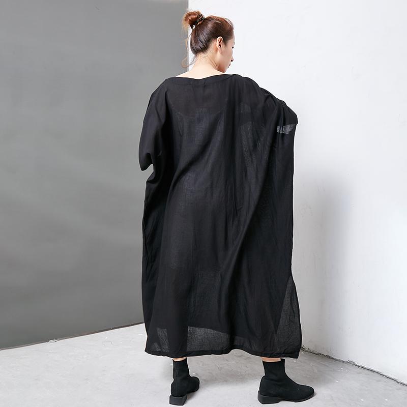 Solid Casual Short Sleeve Round Neck Dress