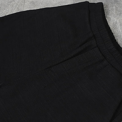 Solid Color Thick Warm Casual Pants