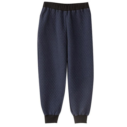 Plus Size - Solid Color Warm Casual Harem Pants
