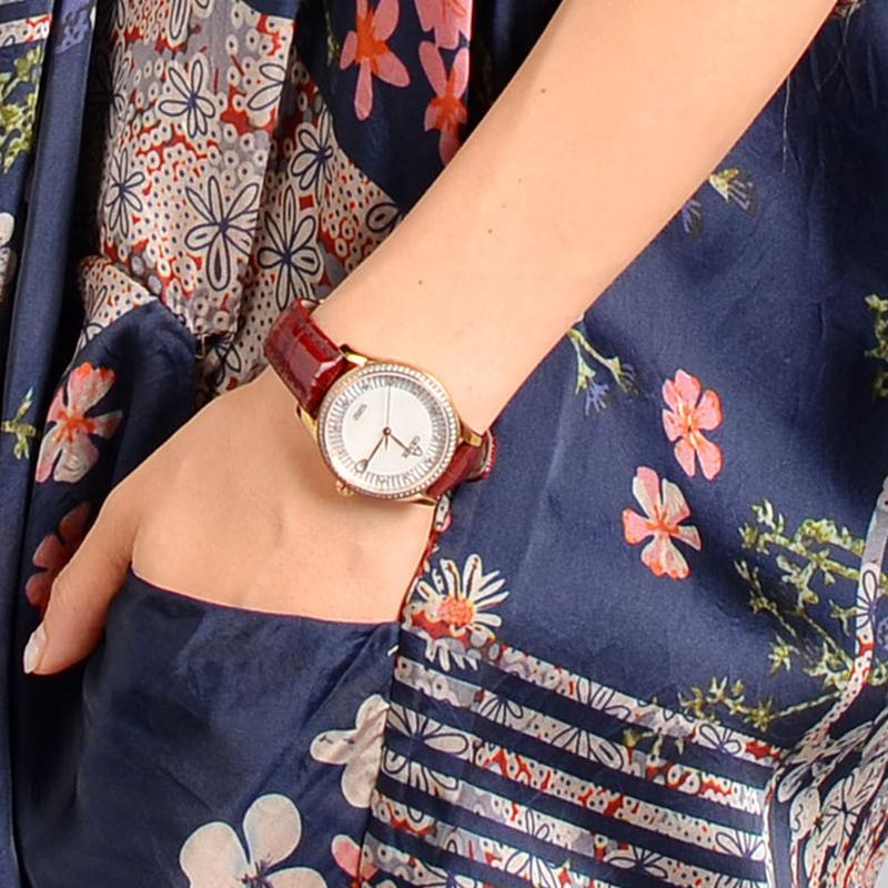 Spliced Print Vintage Tencel Women Dress S-2XL