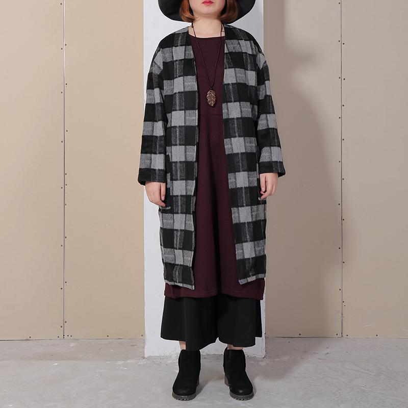 Spring Loose Lattice Casual Thin Women Coat