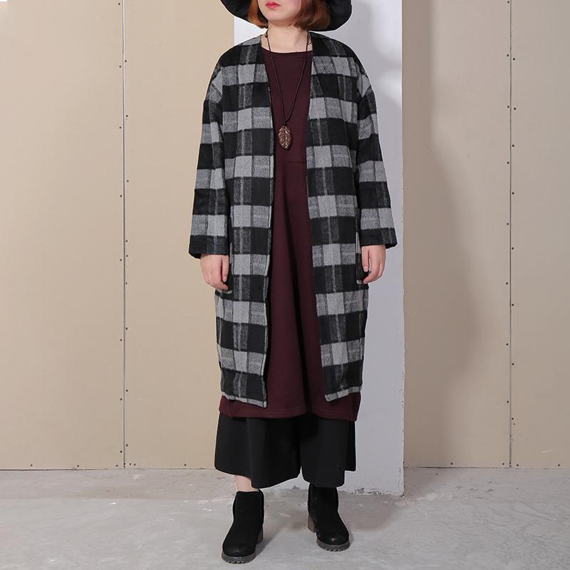 Spring Loose Lattice Casual Thin Women Coat