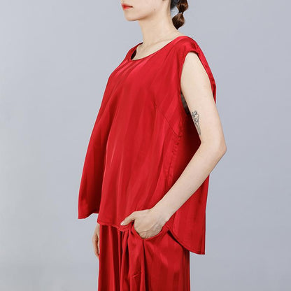 Stripe Silky Comfortable Two Piece Set