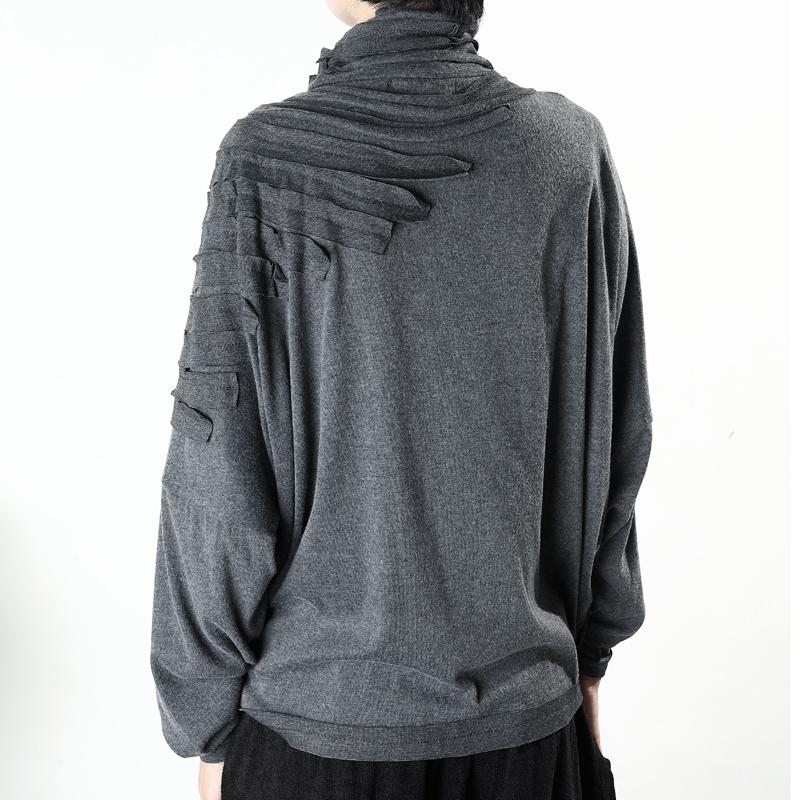 Striped Patch Casual Comfortable Thermal Blouse