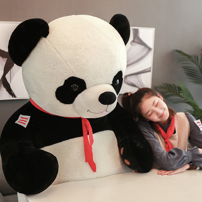 Stuffed &amp; Plush Animals 80-100CM Giant Oversize Panda Skin Toys  Panda Stuffed Plush Panda Bear Doll Kids Gifts Toys for Girls