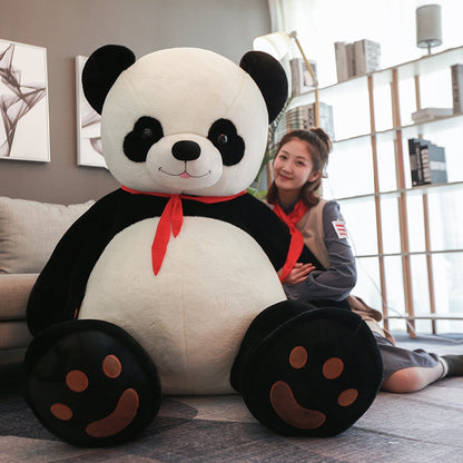 Stuffed &amp; Plush Animals 80-100CM Giant Oversize Panda Skin Toys  Panda Stuffed Plush Panda Bear Doll Kids Gifts Toys for Girls