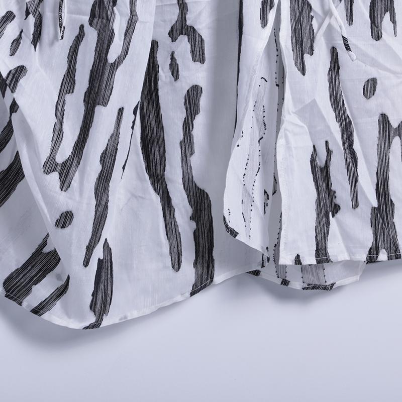 Summer Casual Mid-Calf Pullover Loose Short Sleeve  Dress