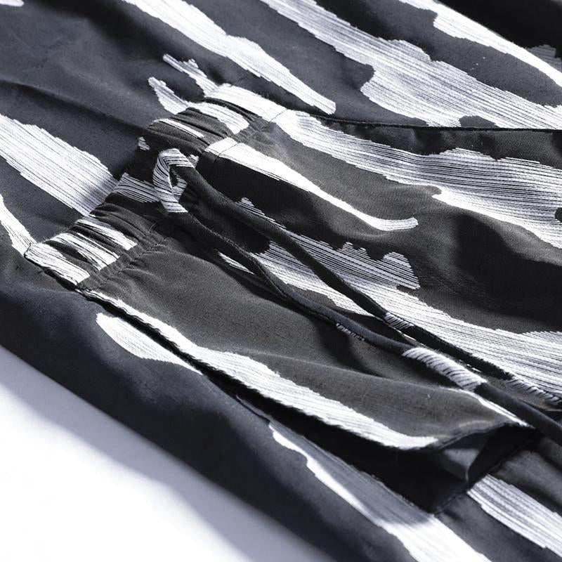 Summer Casual Mid-Calf Pullover Loose Short Sleeve  Dress