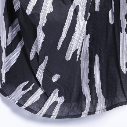 Summer Casual Mid-Calf Pullover Loose Short Sleeve  Dress