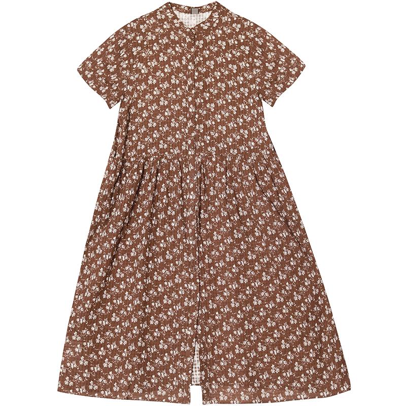 Summer Exquisite Vintage Printed Elegant Dress