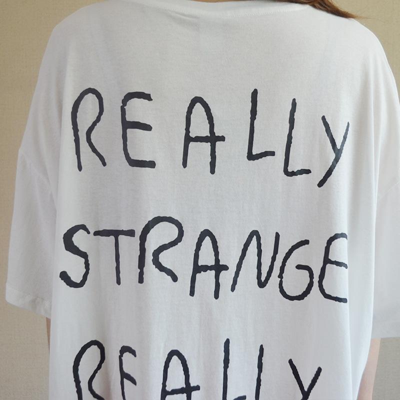 Summer Loose Letter Casual Straight Dress