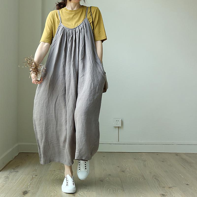 Summer Nice And Cool Solid Color Slip Dress