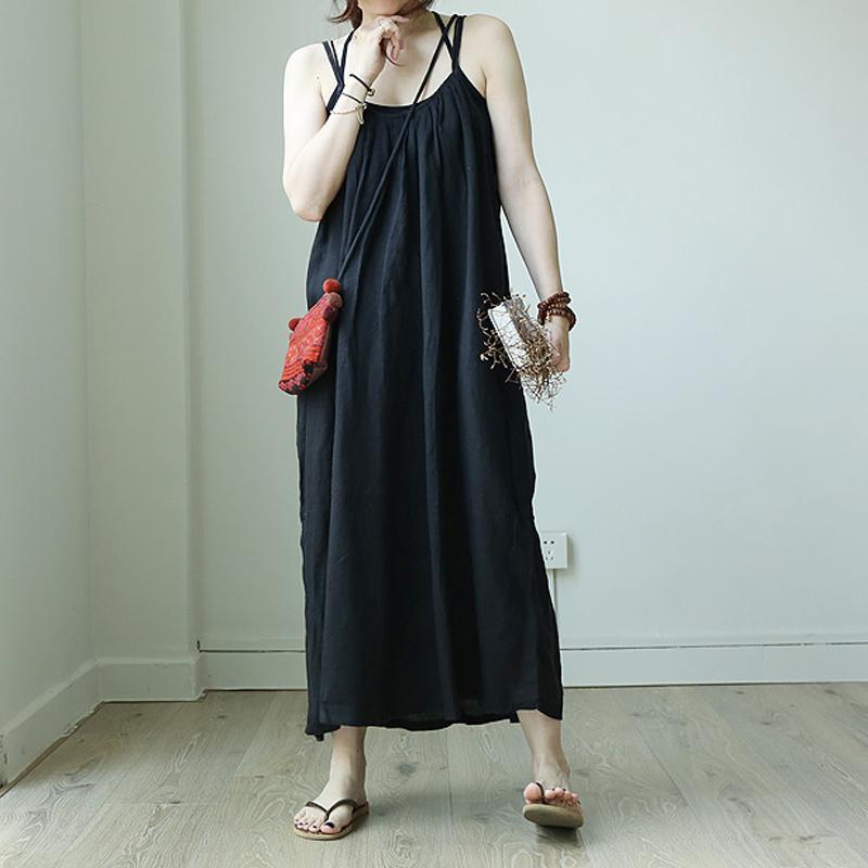 Summer Nice And Cool Solid Color Slip Dress