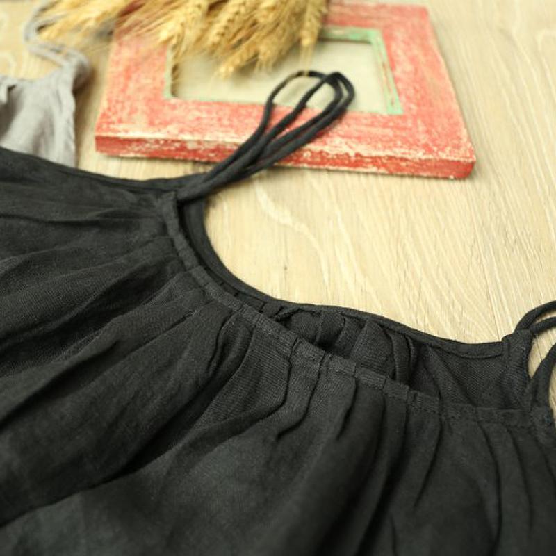 Summer Nice And Cool Solid Color Slip Dress