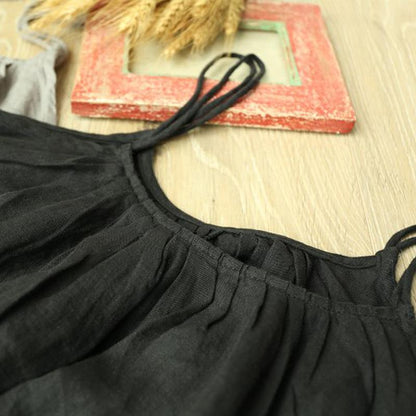Summer Nice And Cool Solid Color Slip Dress