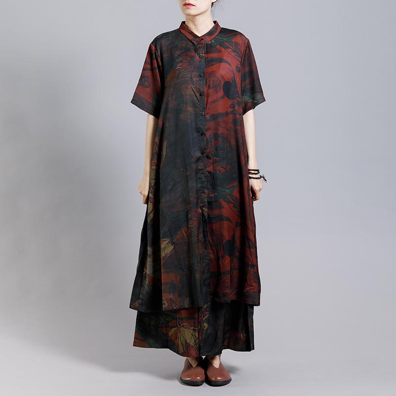 Summer Printed Casual Comfortable Two Piece Set