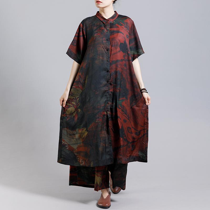 Summer Printed Casual Comfortable Two Piece Set