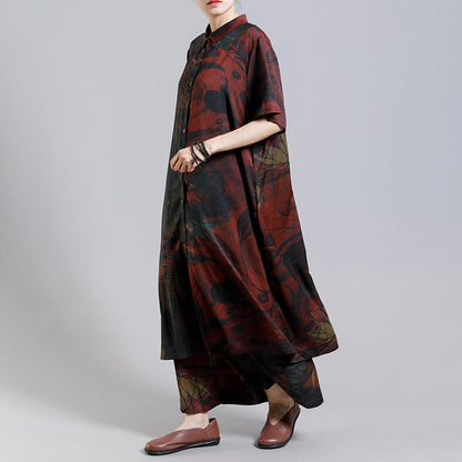 Summer Printed Casual Comfortable Two Piece Set