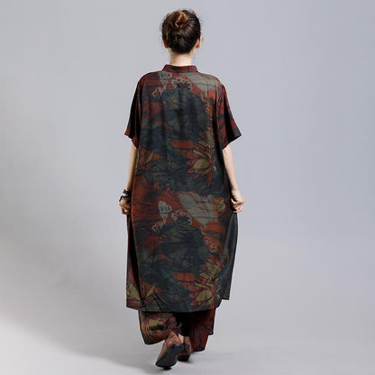 Summer Printed Casual Comfortable Two Piece Set