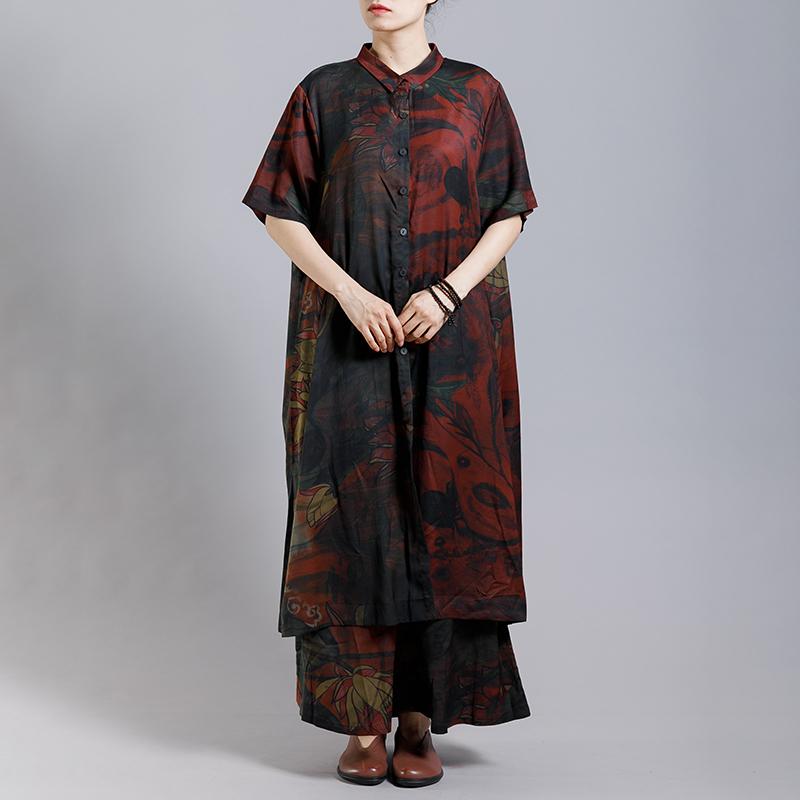 Summer Printed Casual Comfortable Two Piece Set