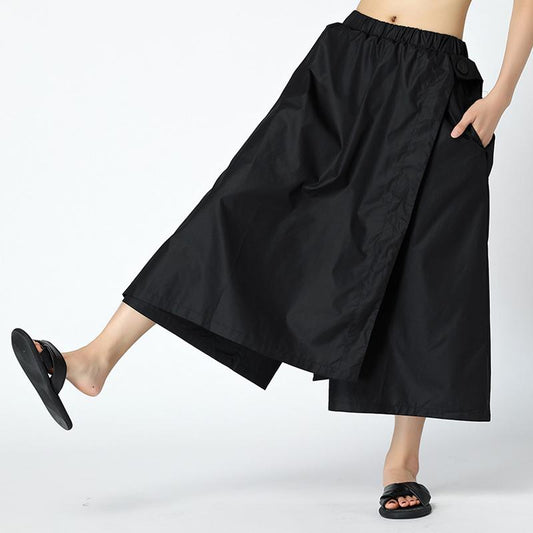 Summer Solid Cotton Ankle-Length Pants
