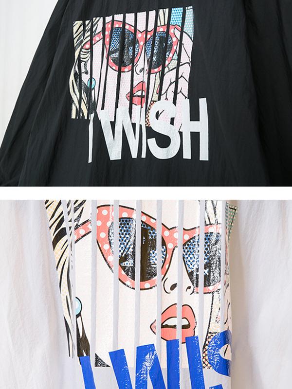 Summer Zipper Nylon Sunscreen Casual Coat