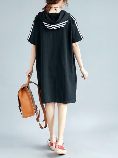 Casual With Pocket Hoodies&Dress