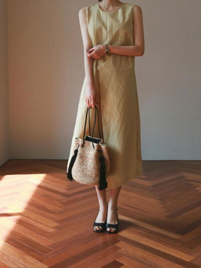 Double Tassels String Crossbody Bag