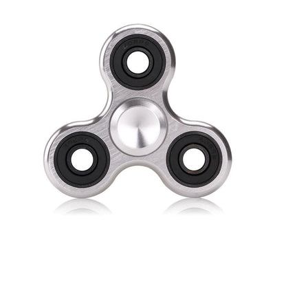 Triangular Aluminum Alloy Fingertip Gyroscope/ Delicate High Speed Low Noise All Metal Fingertip Gyroscope/ Children's Toy