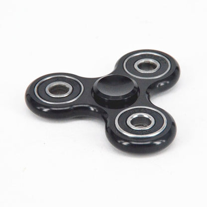 Triangular Aluminum Alloy Fingertip Gyroscope/ Delicate High Speed Low Noise All Metal Fingertip Gyroscope/ Children's Toy