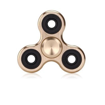 Triangular Aluminum Alloy Fingertip Gyroscope/ Delicate High Speed Low Noise All Metal Fingertip Gyroscope/ Children's Toy