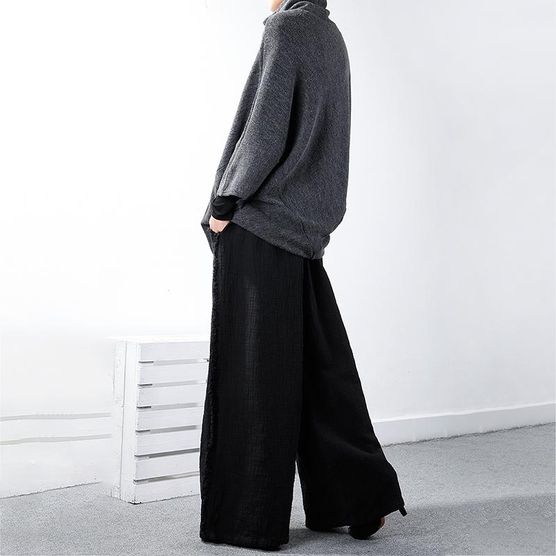 Turtleneck Batwing Sleeve Knitting Loose Sweater