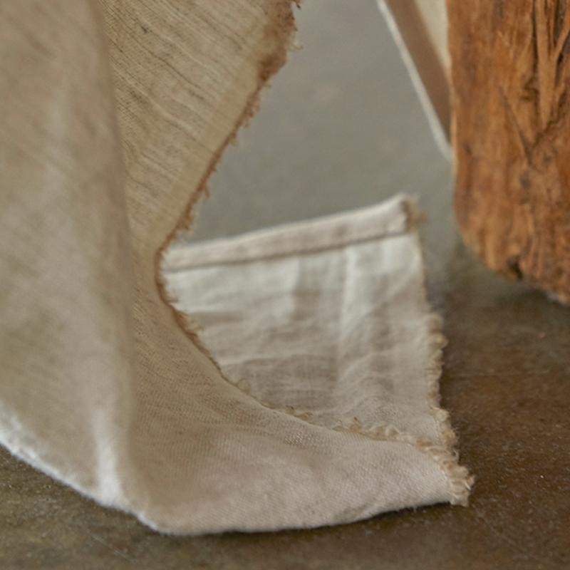 Ultra-Loose Pure Color Graceful Linen Dress