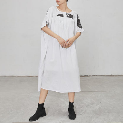 Ultra Loose Printed Casual Breathable Dress